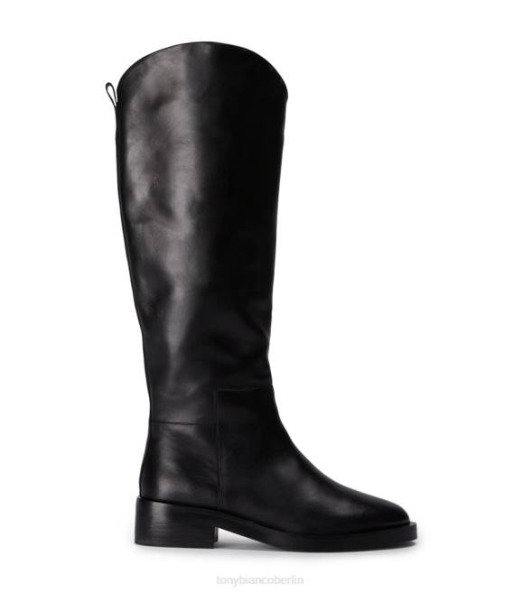 kniehohe Stiefel| de Tony Bianco Frauen Tyler-Kalbsstiefel schwarze Komo 4624413